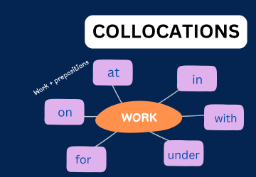 COLLOCATIONS: WORK + PREPOSITIONS
